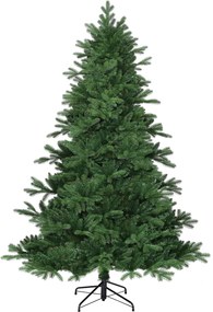 Brampton kunstkerstboom - 185 cm - groen - Diameter 127 cm - 1458 tips - metalen voet