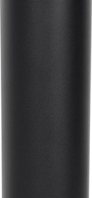 Moderne buitenlamp paal zwart 110 cm IP44 - Rox