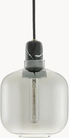 Kleine marmeren hanglamp Amp