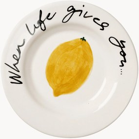Handgemaakt keramisch tapasbord Lemon