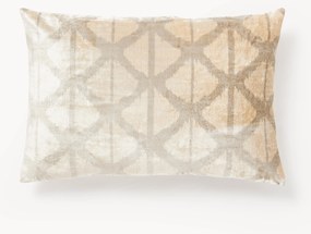 Viscose kussenhoes Drew met ingeweven jacquard patroon