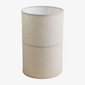 Lampenkap Van Katoen Olinda Gardenia Wit & Ø25 Cm - Sklum