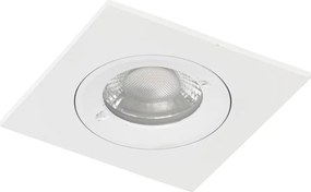 Moderne inbouwspot wit vierkant IP44 - Xena