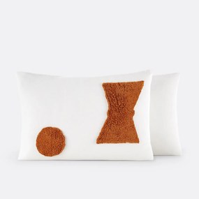 Kussensloop in getuft katoen, Balanka