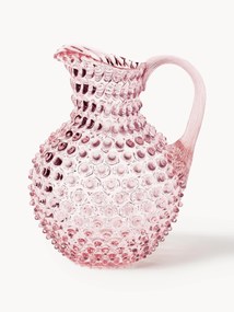 Mondgeblazen karaf Hobnail, 2 L