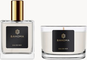 Kamerspray en geurkaars Eau de Mer, 2-delig (marien, citrus, groen)
