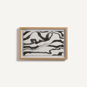 Handgeschilderd schilderij op rijstpapier, ONDE