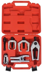 vidaXL Poelietrekkerset 5-delig
