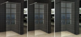 Mueller Slimline glaswand 85x200cm 8mm NANO glas