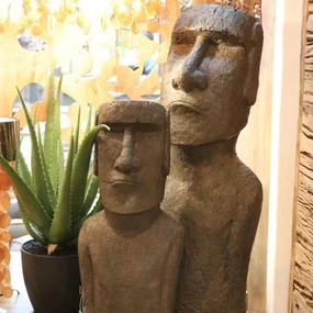 Kare Design Easter Island Beeld Moai Paaseiland 59 Cm