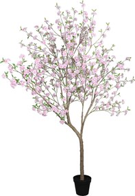 Kunstboom kersenbloesem roze  250 cm hoog