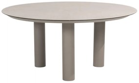 Taste by 4 Seasons Donato tuintafel cloud met geprint keramisch blad Ø 160 cm SALE Tuintafel   lichtgrijs weerbestendig