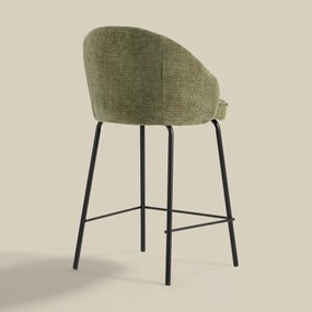 Barkruk Met Ronde Rugleuning Groen