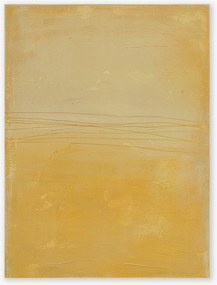 Handbeschilderde canvasdoek Simple Living 10