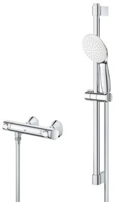 GROHE Grohtherm 500 Comfortset - thermostatisch - 60cm - chroom 34796001