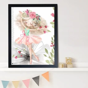 INSPIO Ballerina  - afbeelding voor kinderkamer
