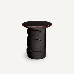 Bijzettafel van geglazuurd keramiek, TORRES