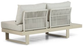 Hoek loungeset 5 personen Aluminium Taupe  Lifestyle Garden Furniture Lorenzo