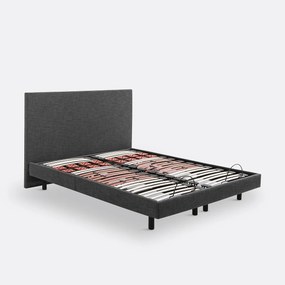 2 in 1 ensemble, kofferbed en hoofdbord Hercule