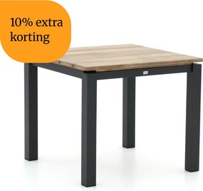 + 10% kassakorting | Tuin eettafel Bellagio | Vierkant | Tuintafel Teakhout | 90x90cm | 4 personen | Kees Smit Tuinmeubelen