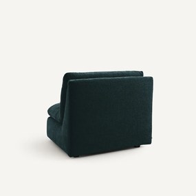 Modulaire hoekzetel in chenille fluweel, Giuliano