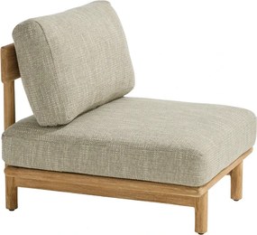 Taste by 4 Seasons Marco lounge hoekbank XL teak LoungebankLoungeset   houtkleur weerbestendig
