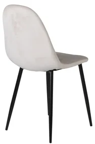 Jörn Eetkamerstoel - Inger - Beige - Fluweel - Jörn