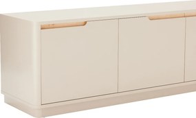 Mat Tv-meubel Grijsbeige - 200x40x51cm.