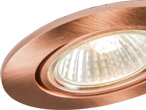 Smart inbouwspot koper kantelbaar incl. Wifi GU10 - Cisco