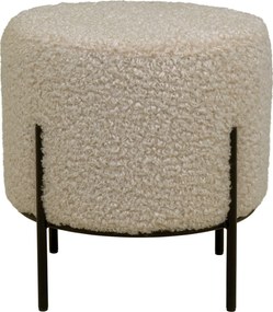 Alford Poef Teddy - Grey-Brown