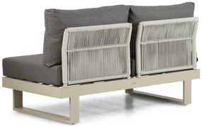 Hoek loungeset 5 personen Aluminium Taupe  Lifestyle Garden Furniture Lorenzo