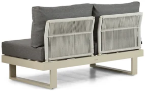 Hoek loungeset 5 personen Aluminium Taupe  Lifestyle Garden Furniture Lorenzo