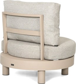 Tuinstoel Aluminium Zand/Beige Lifestyle Garden Furniture Organio