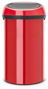 Brabantia Touch Bin Afvalemmer - 60 liter - passion red 402487