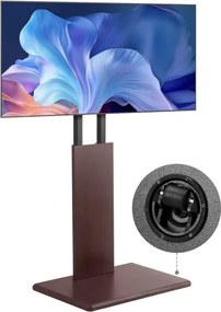 VEVOR Bureau-tv-standaard voor tv's van 812,8-1778 mm tot 45 kg, ±15° links-rechtsrotatie en in hoogte verstelbare tv-beugel voor hoekslaapkamer/woonkamer (max. 600 x 400 mm)