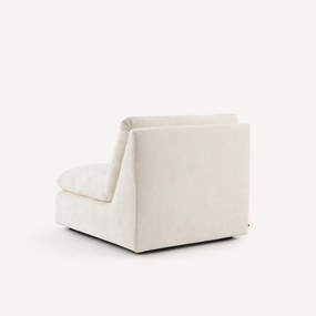 Modulaire fauteuil van chenillefluweel, Giuliano