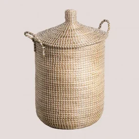 Seagrass Wasmand Bazel Natuurlijk - Sklum
