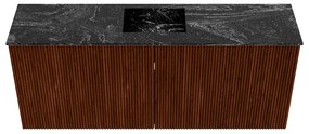 Mondiaz Joya DLux 100cm toiletmeubel ruby met wastafel faye midden zonder kraangat lava