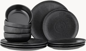 Serviesset Neri, 4 personen, 12-delig