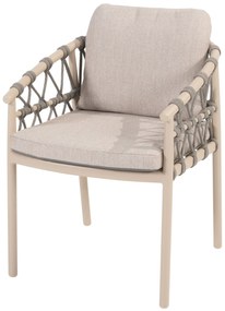 Piacenza dining tuinstoel latte Taste 4SO