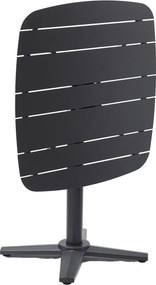 Garden Impressions Franky bistro tuintafel inklapbaar 75x75 cm - donker grijs