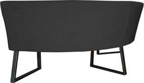Eetkamerbank - Amsterdam - stof Element donkergrijs 22 - geschikt voor tafel 130 cm
