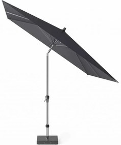 Riva parasol 250x250 cm antraciet met kniksysteem