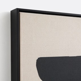 Doek in bedrukt linnen 70x100 cm, Lodga