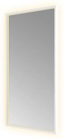 Hotbath &MORE Spiegel direct en indirect LED color changing spiegelverwarming met afstandsbediening Mat wit SQU510WH