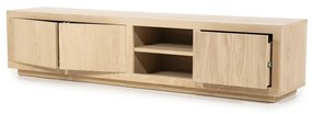 Eleonora Helsinki Tv-meubel Naturel Eiken 200 Cm - 200x42x45cm.