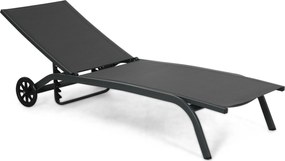 Domani Furniture Bellorio Ligbed Verstelbaar Aluminium Grijs