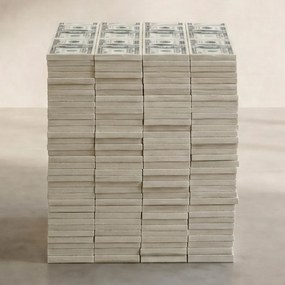 Kare Design Stool Dollar Dollar Krukje - 30.5 X 26.5cm.