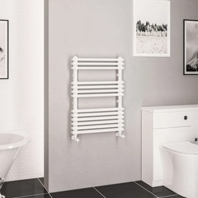 Eastbrook Imperia 2 koloms handdoekradiator 60x85cm 772W wit glans