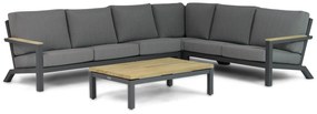 Hoek loungeset 6 personen Aluminium Grijs  4 Seasons Outdoor Capitol/Lifestyle